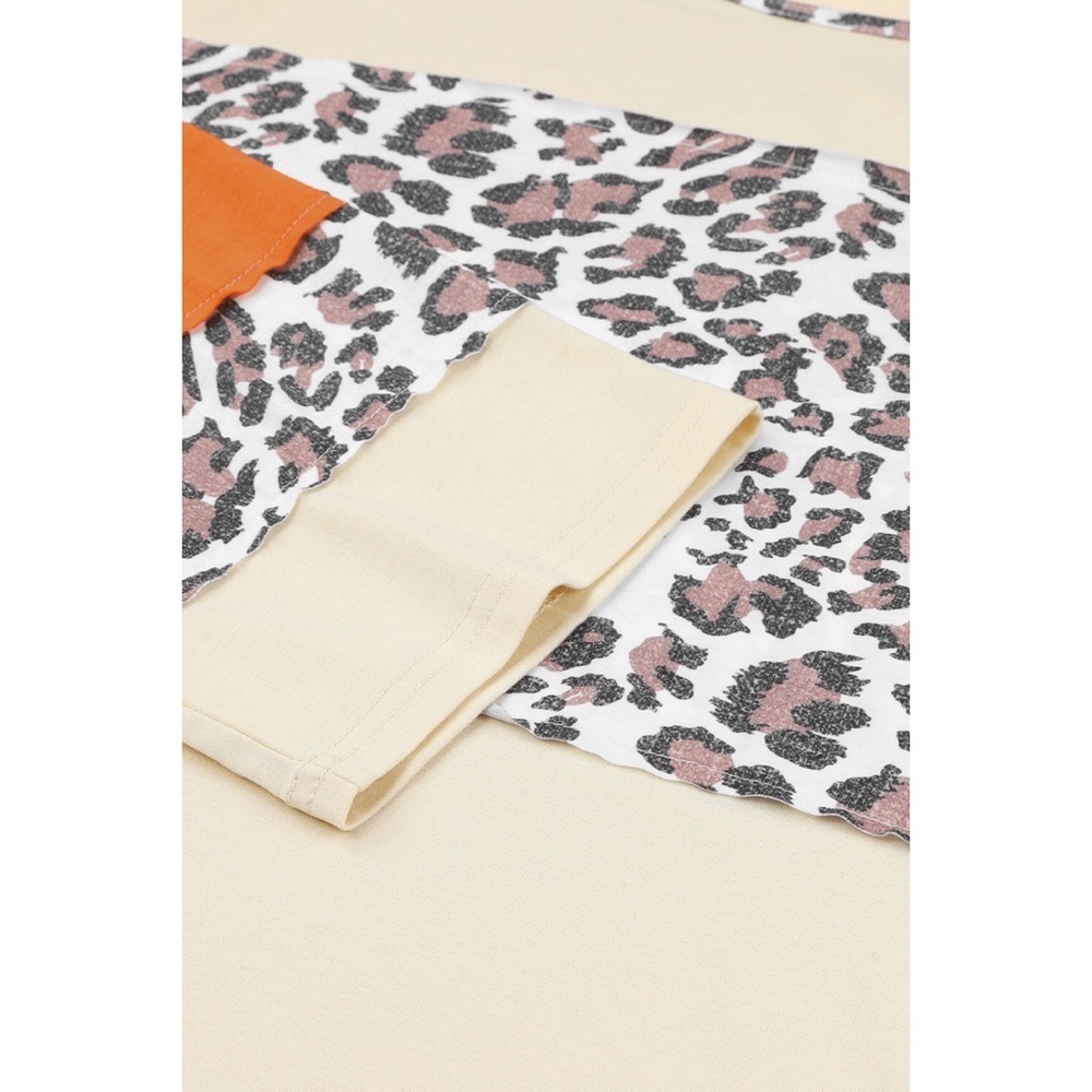 Leopard Color Block Patchwork Plus - Picture 6 of 11